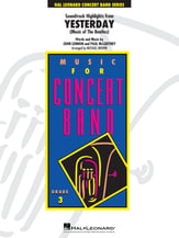 Yesterday: Soundtrack Highlights Concert Band sheet music cover